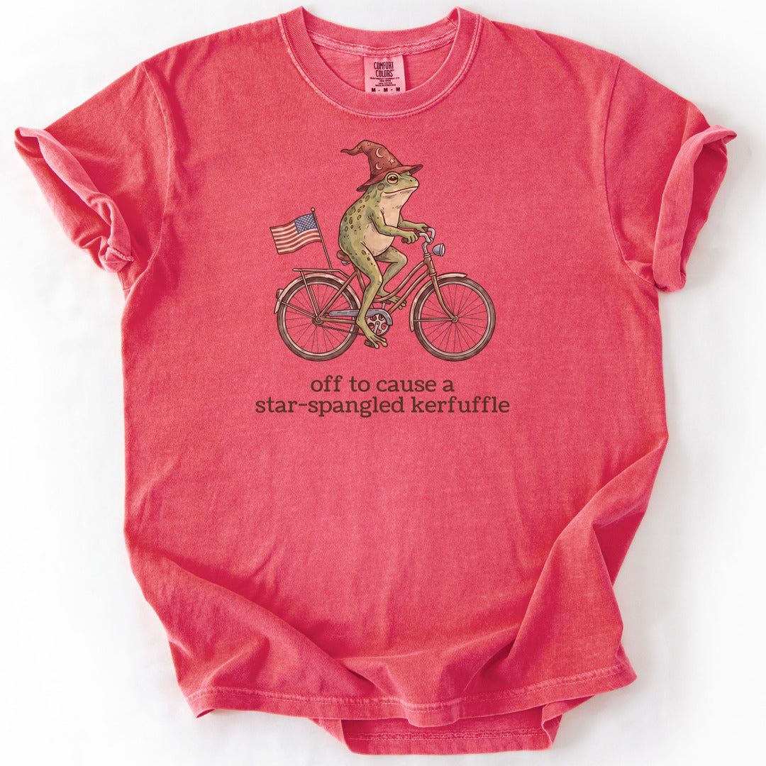 Off to Cause a Star-Spangled Kerfuffle Premium - Watermelon