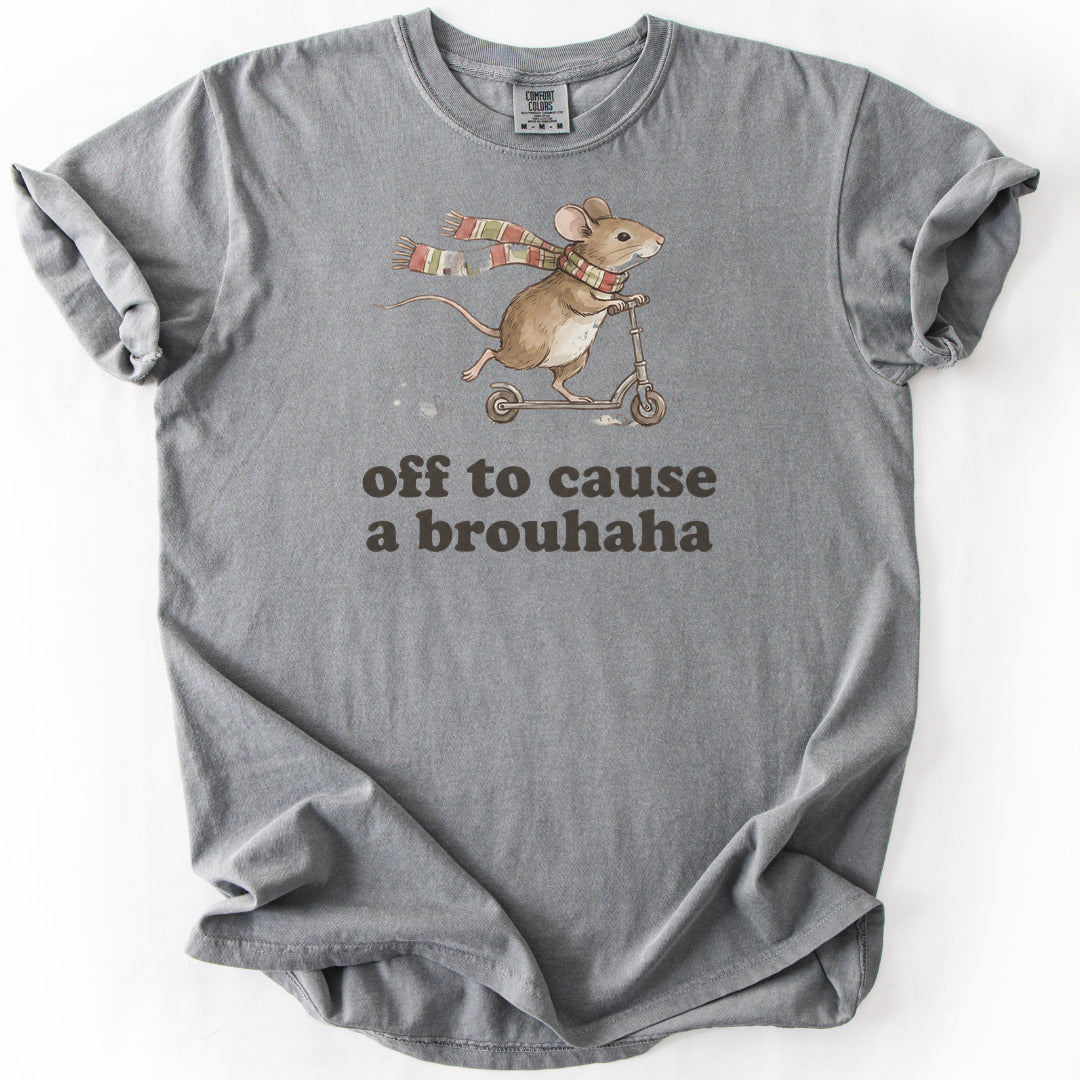 Off to Cause a Brouhaha Premium - Grey