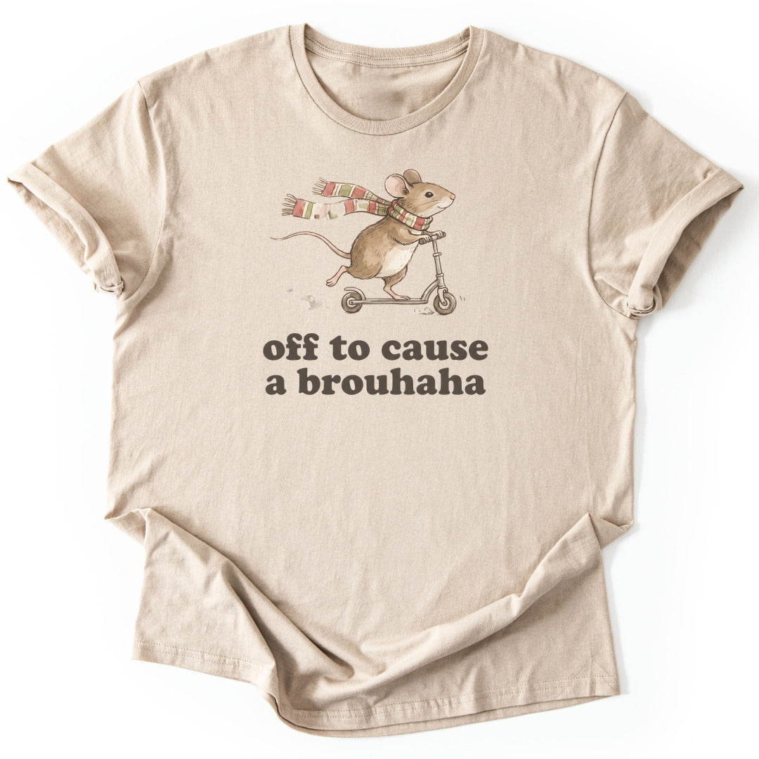Off to Cause a Brouhaha - Sand