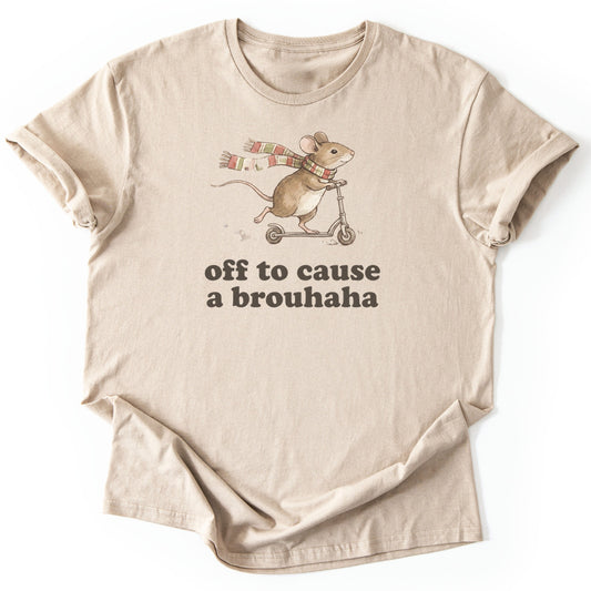 Off to Cause a Brouhaha - Sand