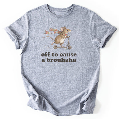 Off to Cause a Brouhaha - Sport Grey