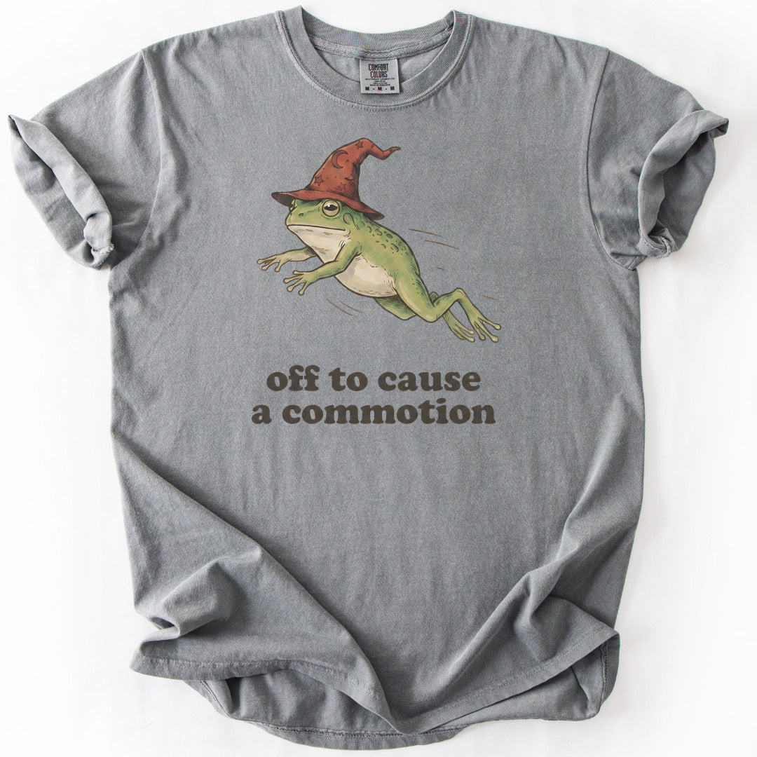 Off to Cause a Commotion Premium - Grey
