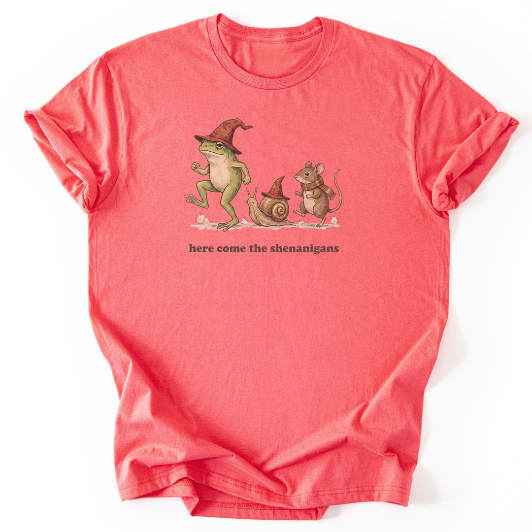 Here Come the Shenanigans - Coral Silk