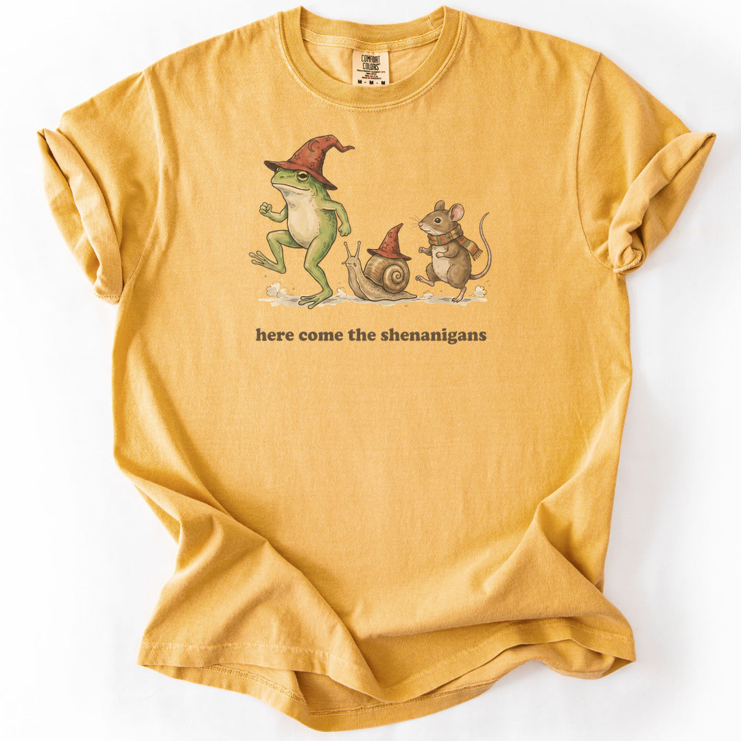 Here Come the Shenanigans Premium - Mustard