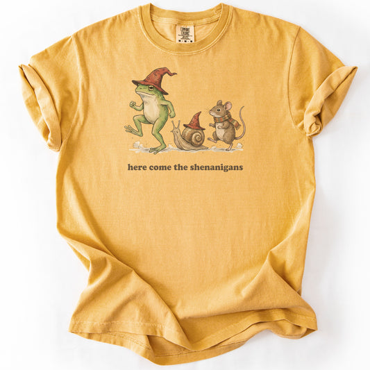 Here Come the Shenanigans Premium - Mustard