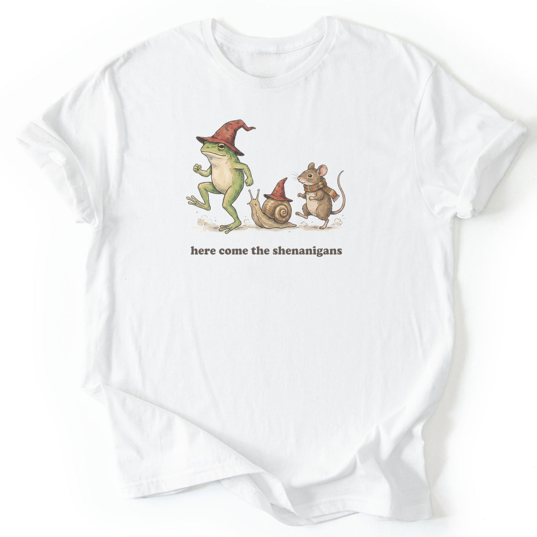 Here Come the Shenanigans - White
