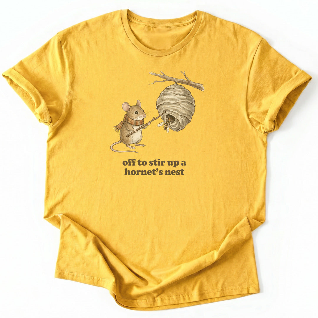 Off to Stir Up a Hornet's Nest - Daisy