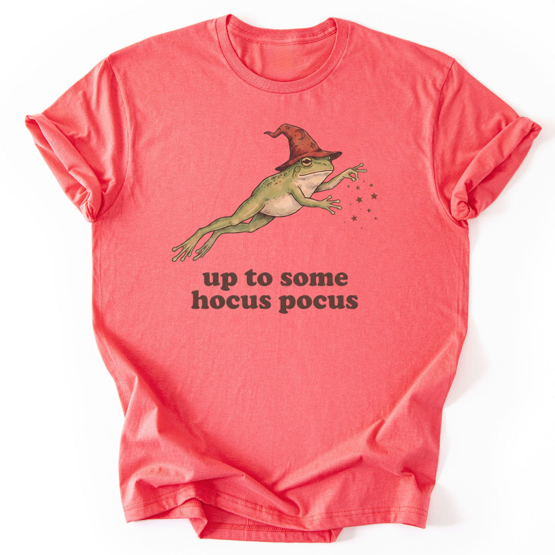 Up to Some Hocus Pocus - Coral Silk