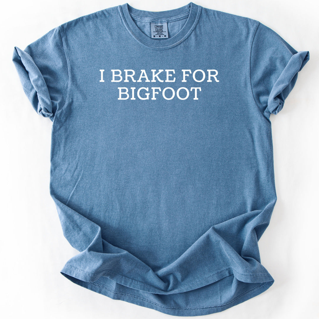 I Brake for Bigfoot Premium - Blue Jean