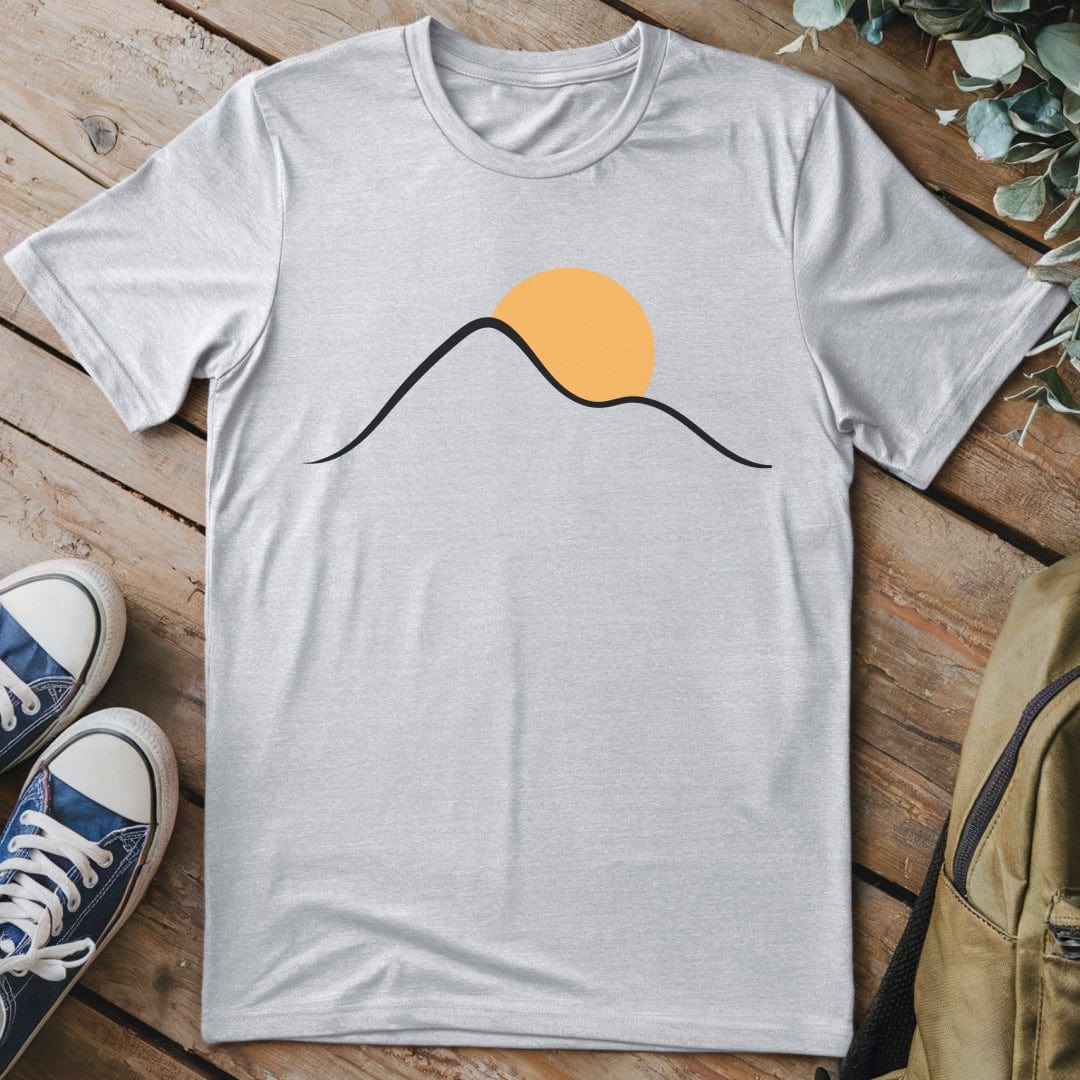 T-Shirt Sport Grey / S Minimalist Sunrise T-Shirt