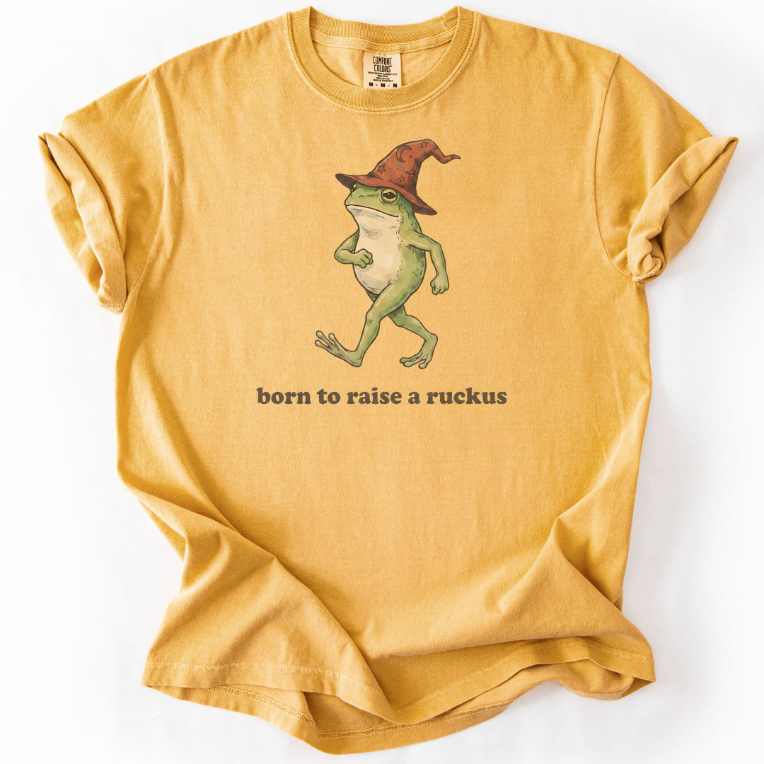 Born to Raise a Ruckus Premium - Mustard