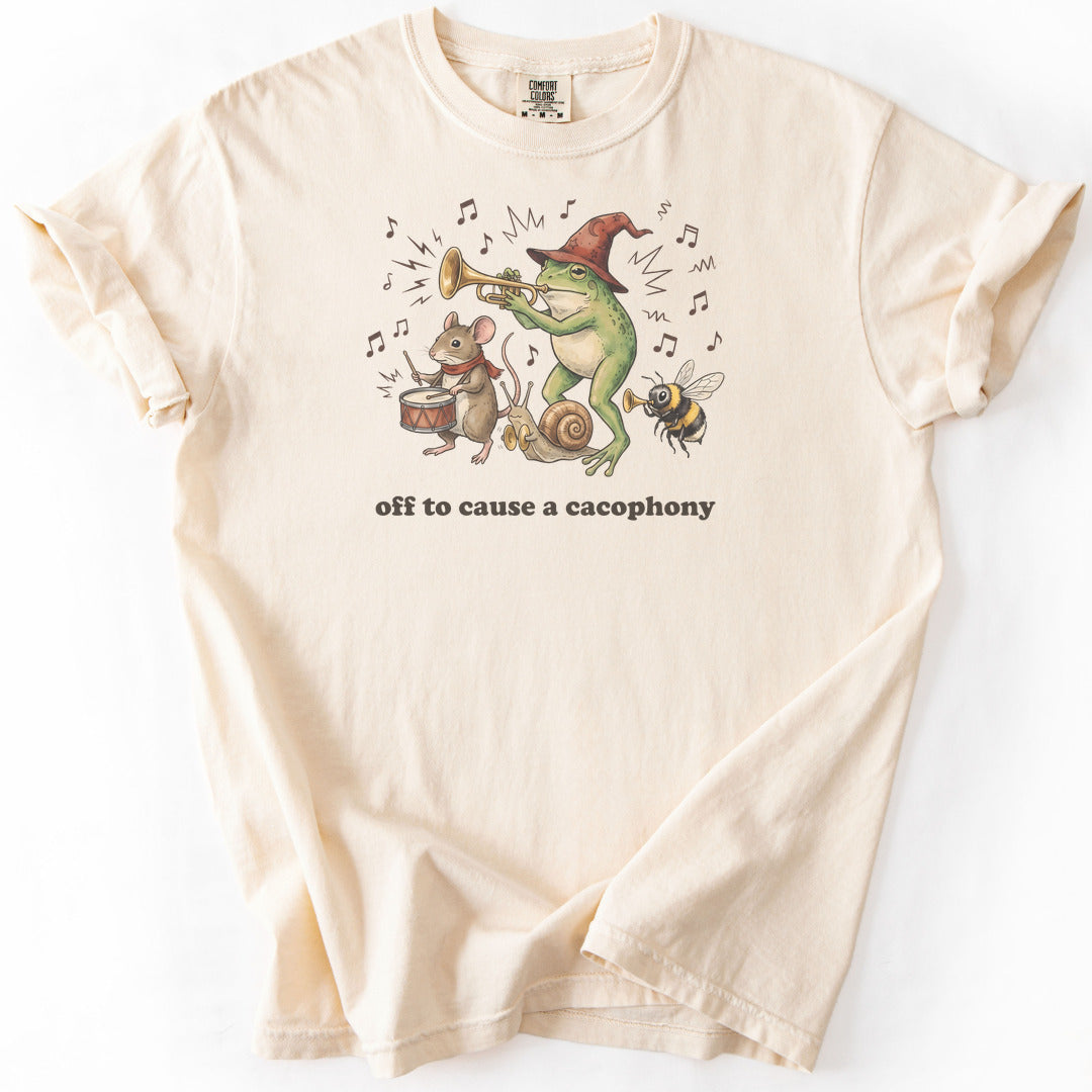 Off to Cause a Cacophony Premium - Ivory