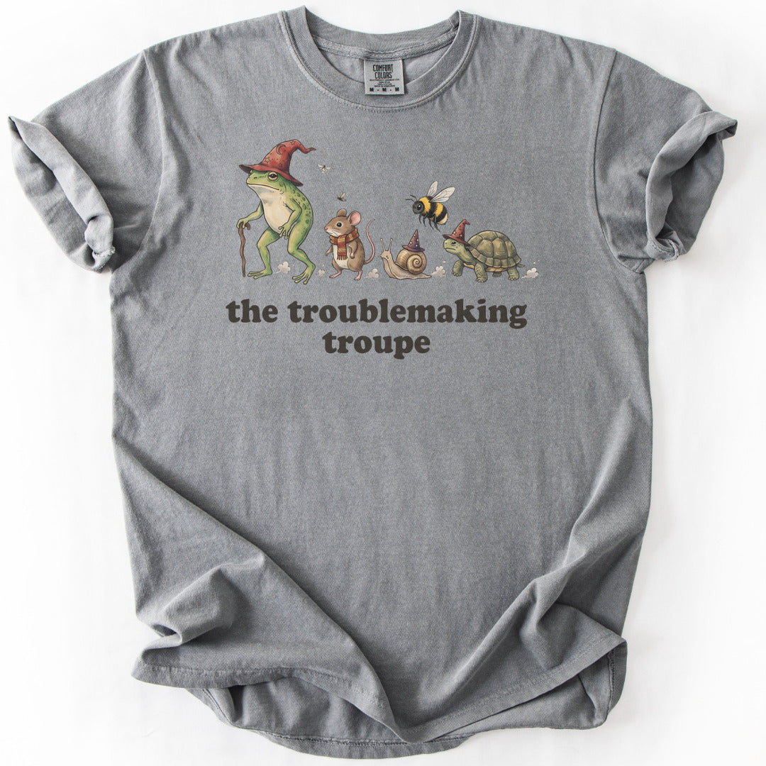 The Troublemaking Troupe Premium - Grey