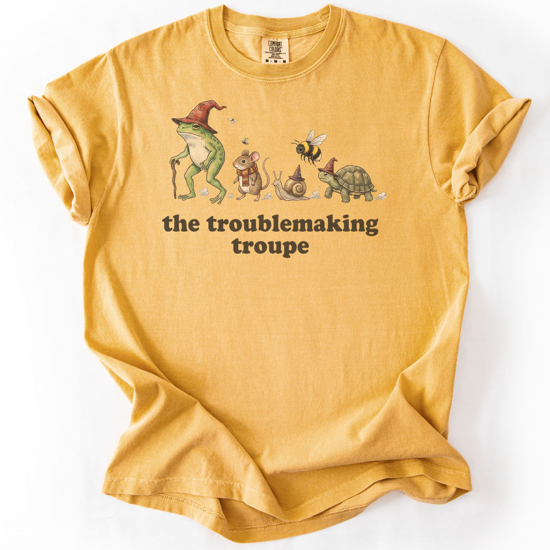 The Troublemaking Troupe Premium - Mustard