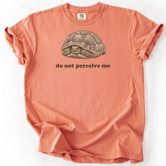Do Not Perceive Me Premium - Terracotta
