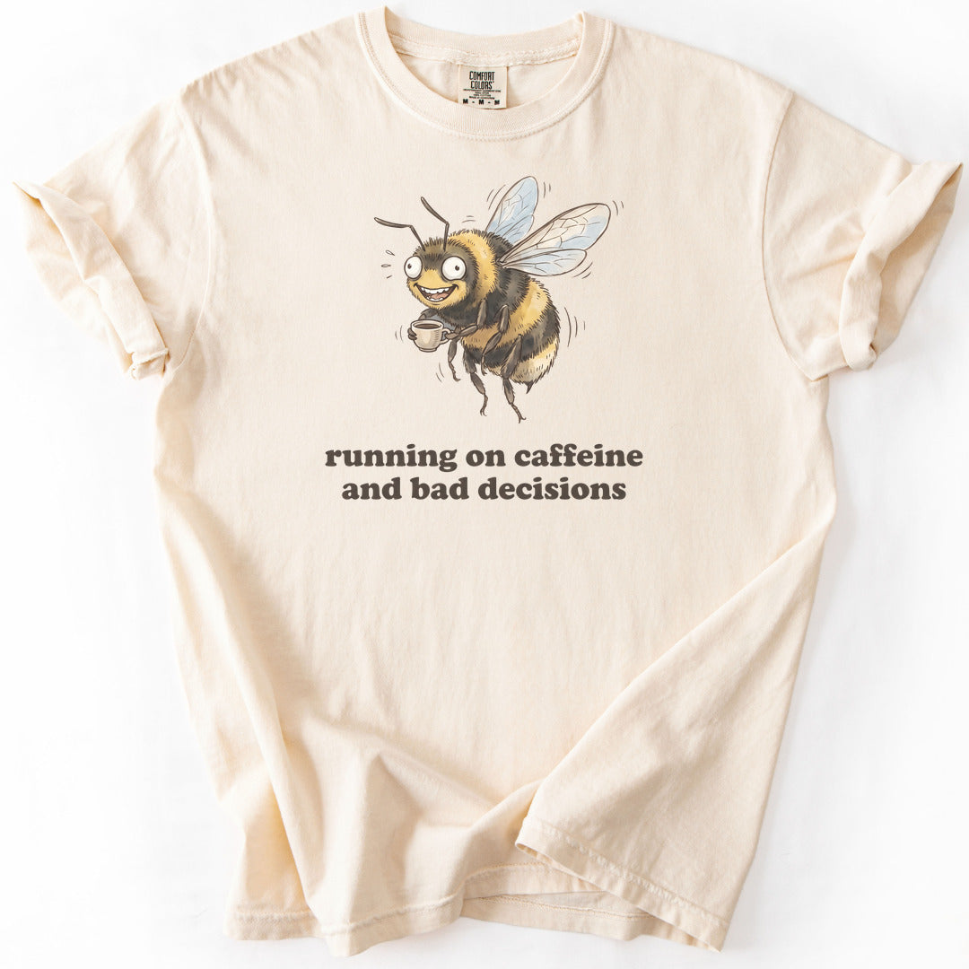 Running on Caffeine and Bad Decisions Premium - Ivory