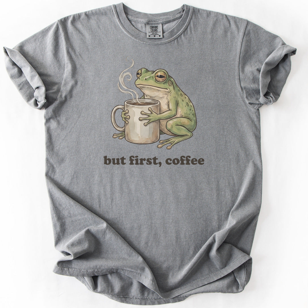 But First, Coffee Premium - Grey