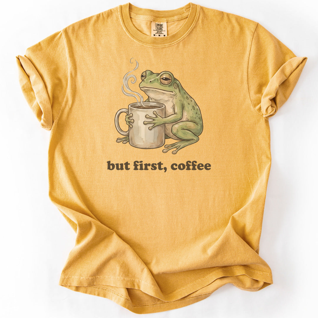 But First, Coffee Premium - Mustard