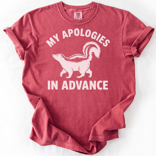 My Apologies in Advance Premium - Crimson