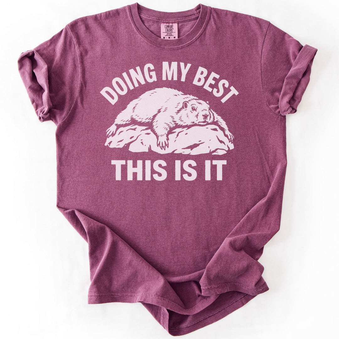 Doing My Best This Is It Premium - Berry