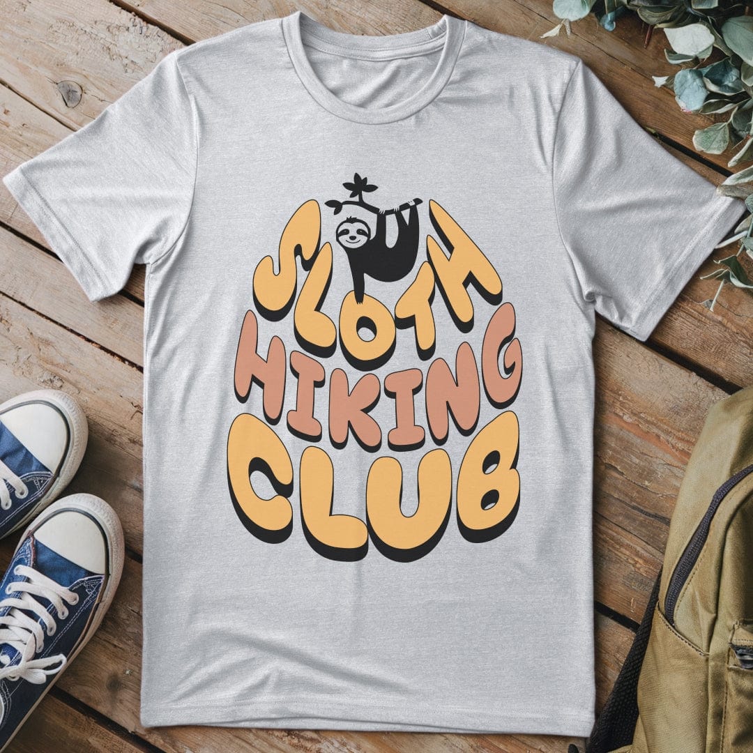 T-Shirt Sport Grey / S Sloth Hiking Club T-Shirt
