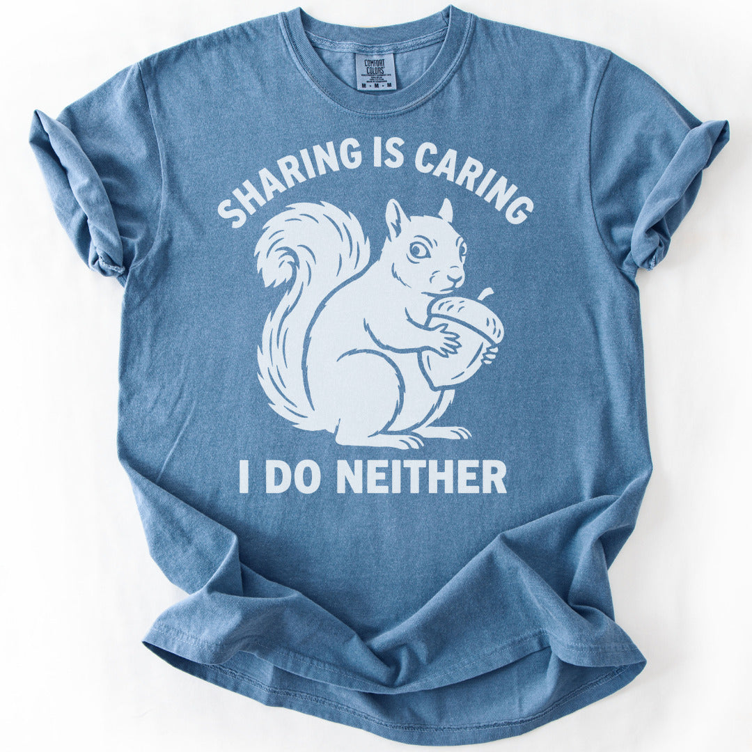 Sharing Is Caring I Do Neither Premium - Blue Jean