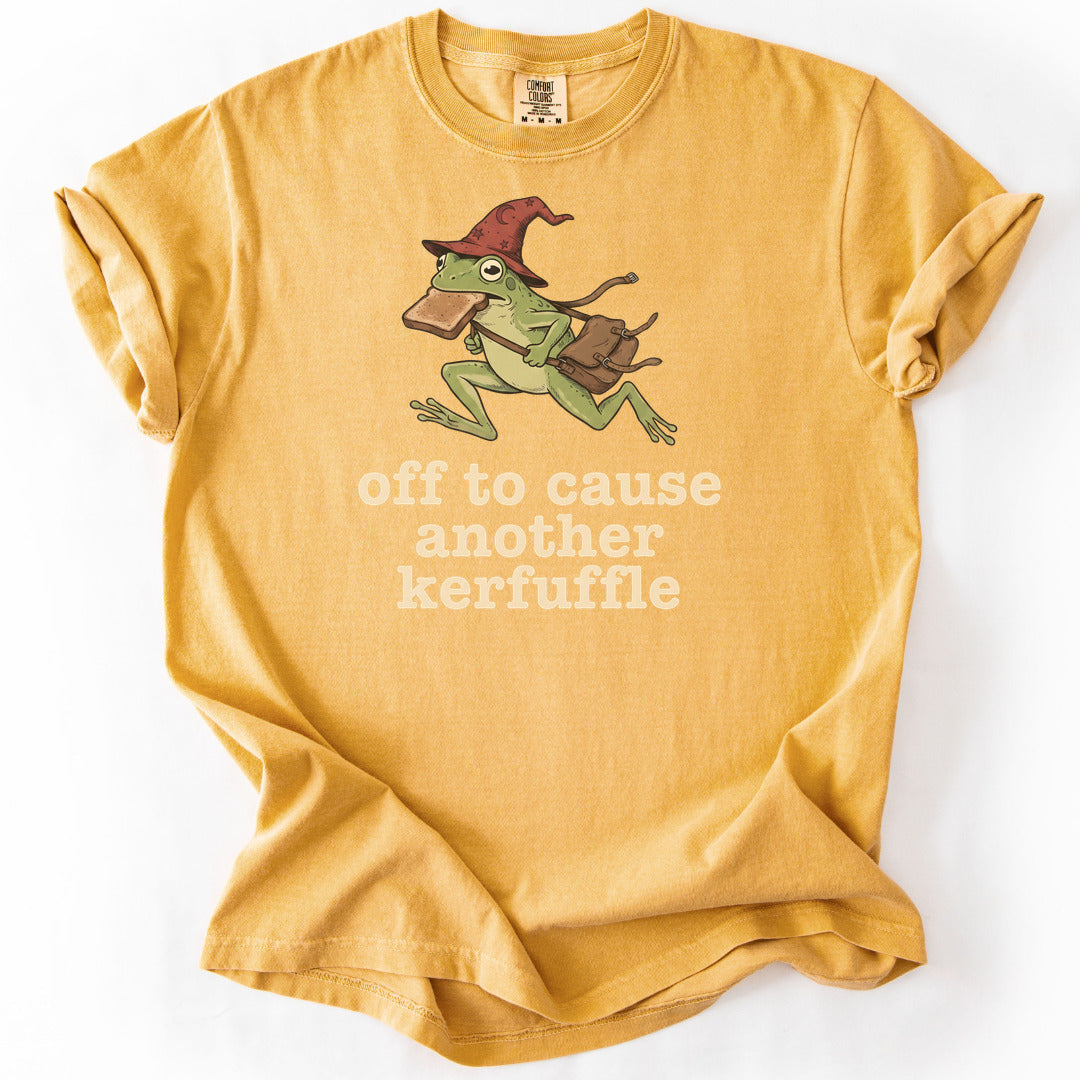 Off to Cause Another Kerfuffle Classic Premium - Mustard