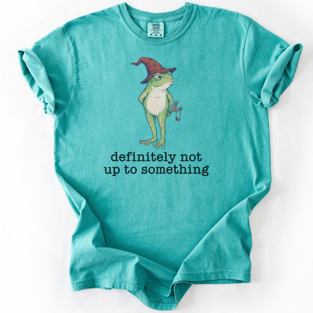 Definitely Not Up To Something Premium - Seafoam