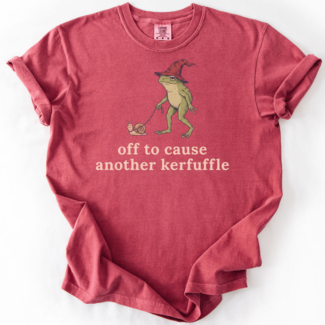Off To Cause Another Kerfuffle II Premium - Crimson