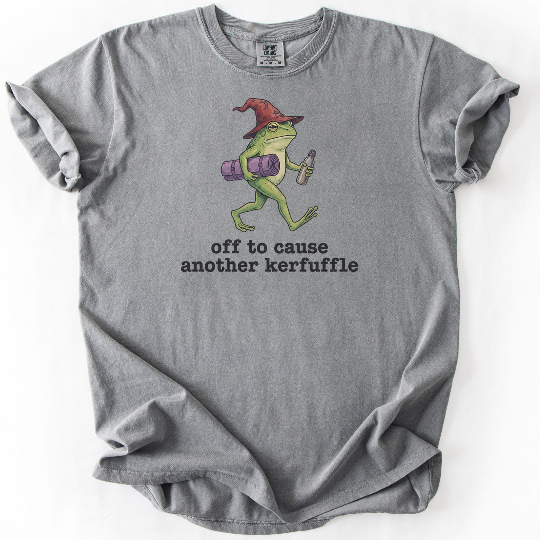 Off to Cause Another Kerfuffle Vintage Premium - Grey