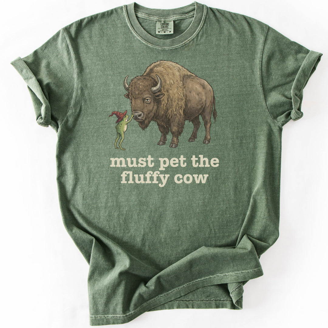 Must Pet the Fluffy Cow Premium - Moss