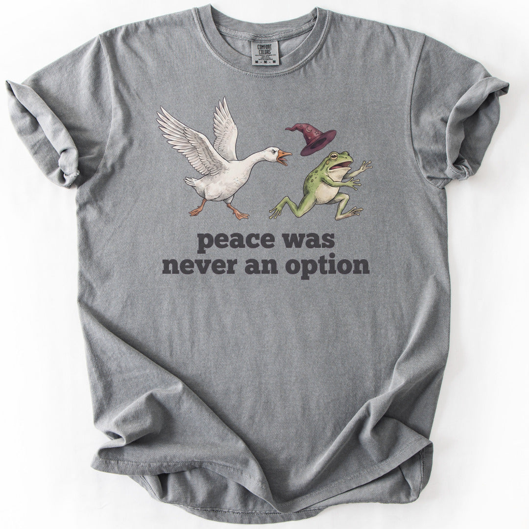 Peace Was Never An Option Premium - Grey