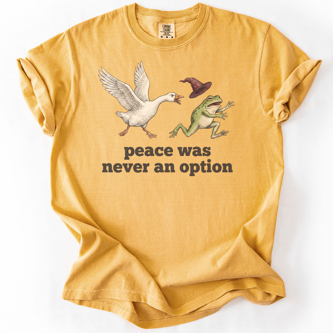 Peace Was Never An Option Premium - Mustard