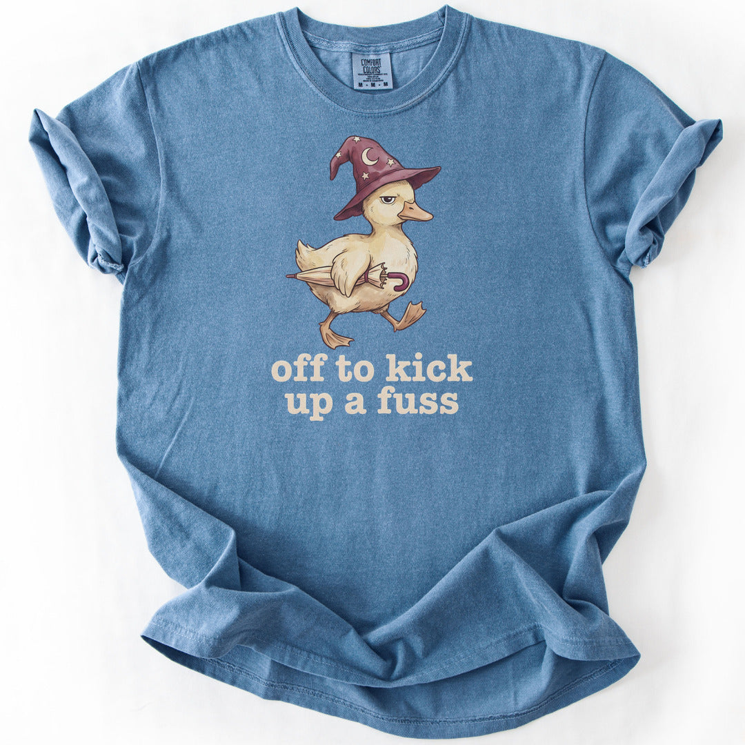 Off to Kick Up a Fuss Premium - Blue Jean