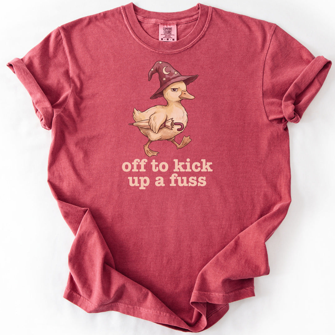 Off to Kick Up a Fuss Premium - Crimson