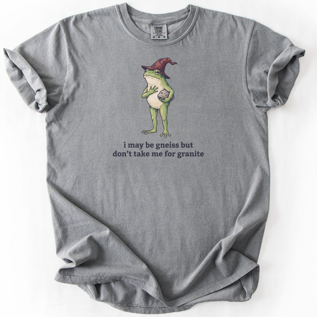 I May Be Gneiss But Don't Take Me for Granite Premium - Grey