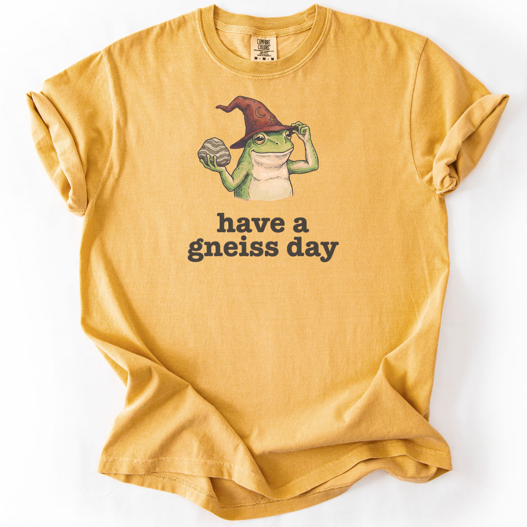 Have a Gneiss Day Premium - Mustard