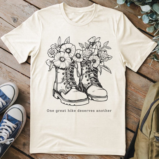 T-Shirt Natural / S One great Hike deserves Another T-Shirt