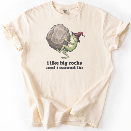 I Like Big Rocks and I Cannot Lie Premium - Ivory
