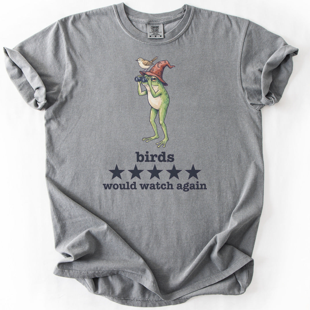 Birds Would Watch Again Premium - Grey
