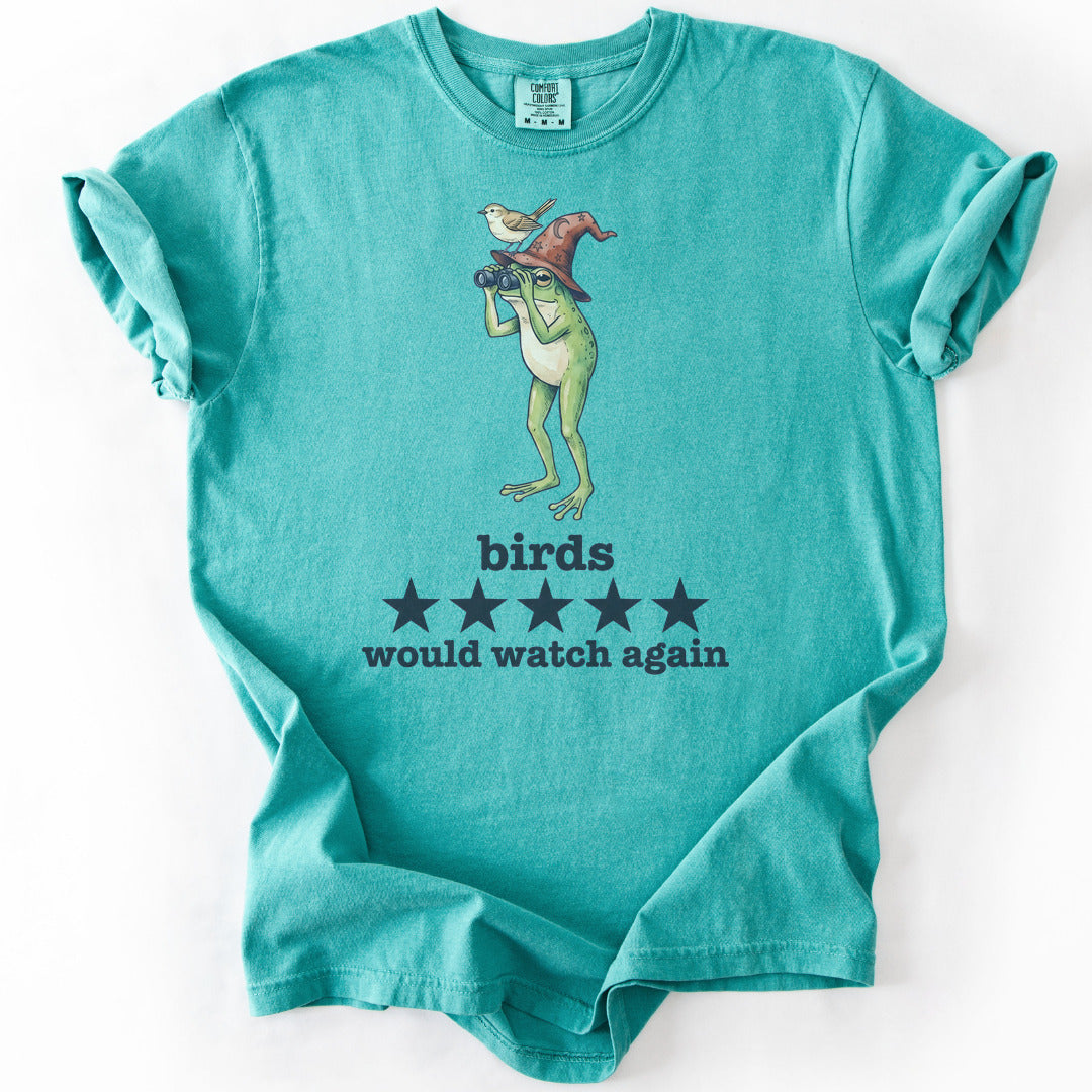 Birds Would Watch Again Premium - Seafoam