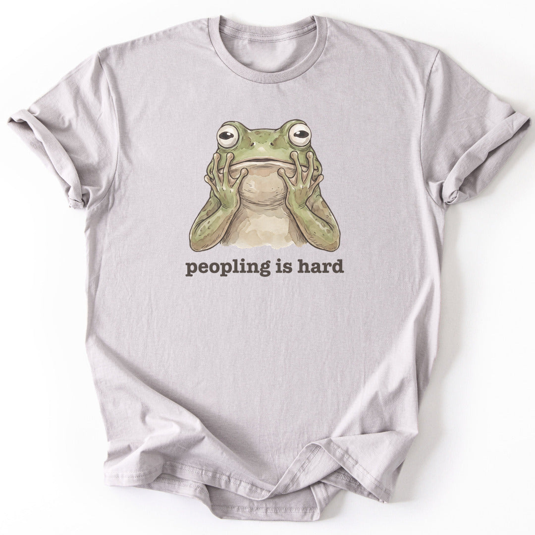 Peopling Is Hard - Ice Grey
