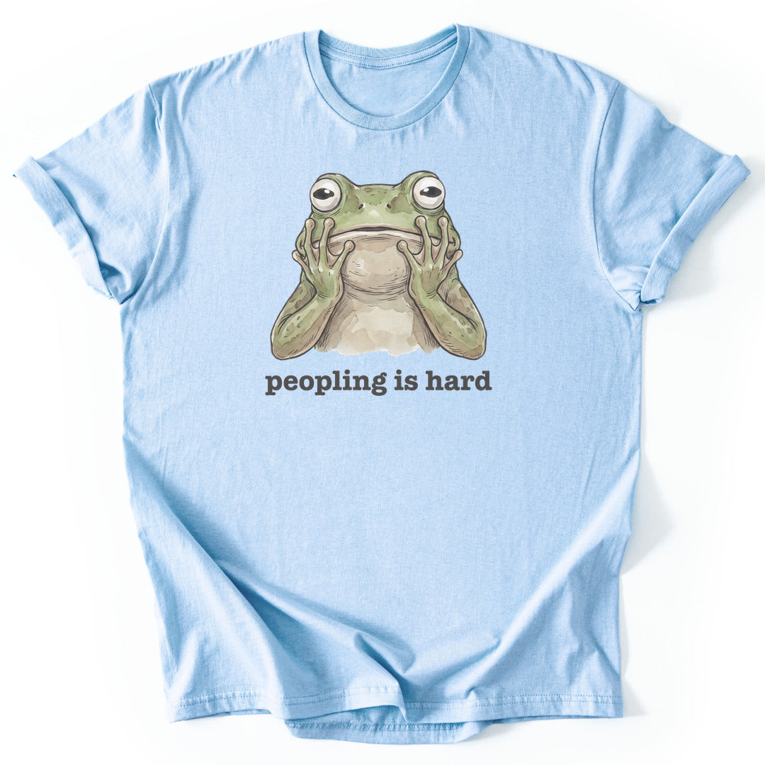 Peopling Is Hard - Light Blue