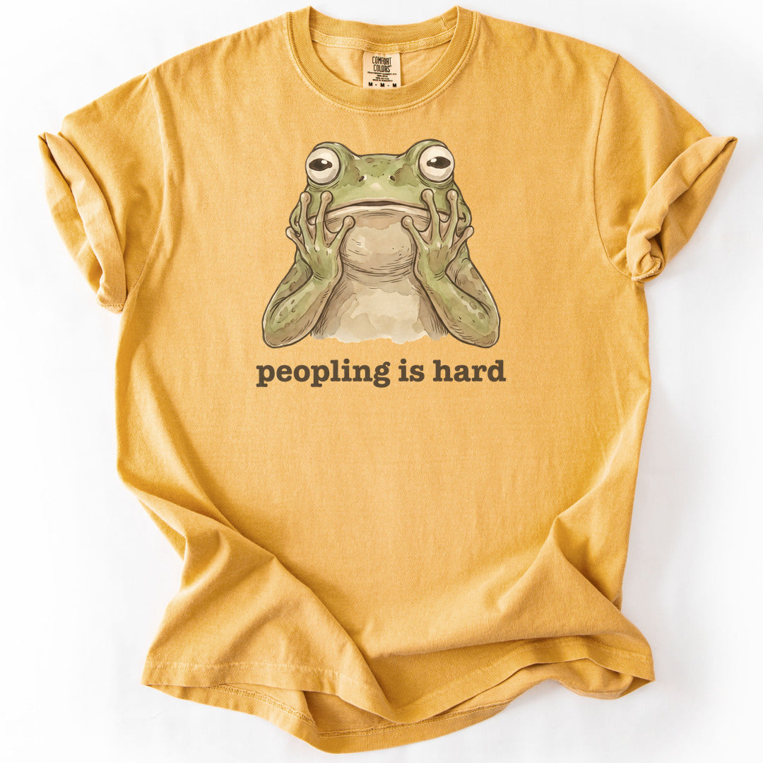 Peopling Is Hard Premium - Mustard