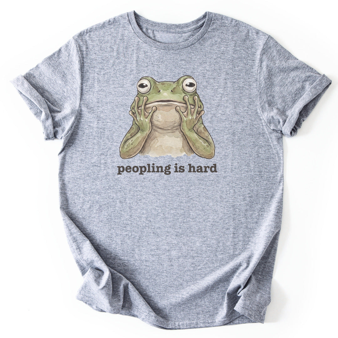 Peopling Is Hard - Sport Grey