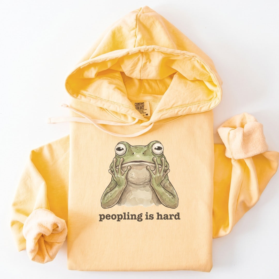 Hoodie Butter / S Peopling Is Hard Premium Hoodie