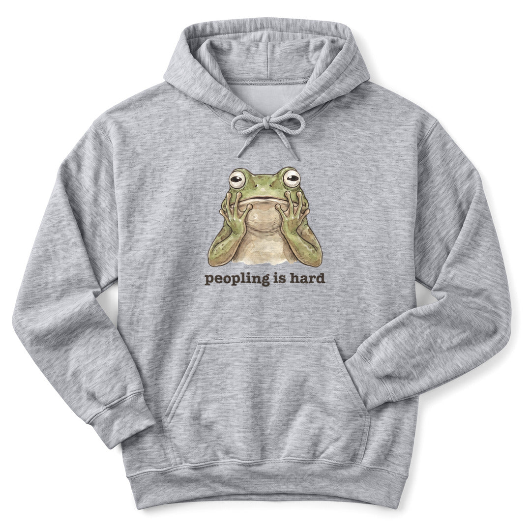 Hoodie Sport Grey / S Peopling Is Hard Hoodie