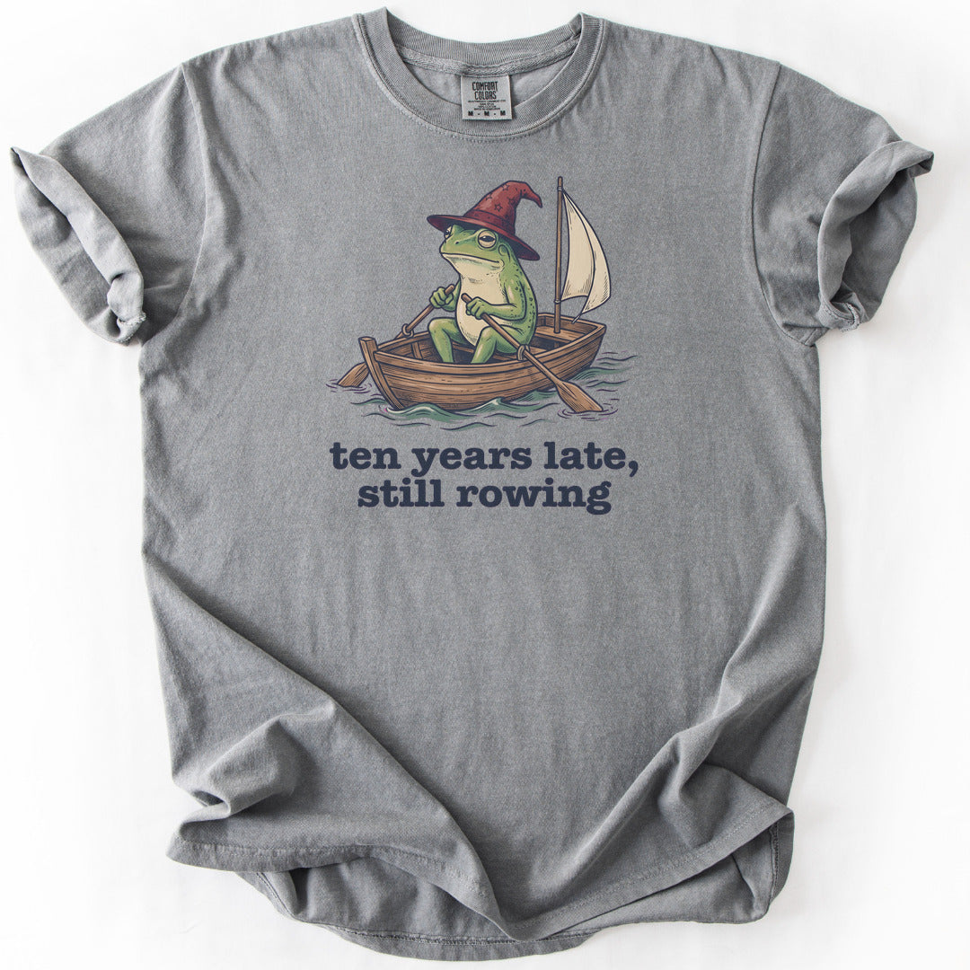 Ten Years Late, Still Rowing Premium - Grey