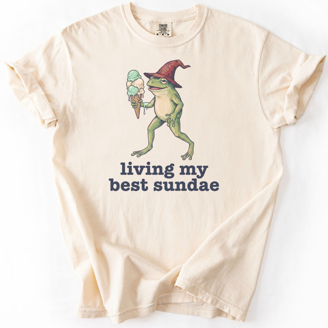 Living My Best Sundae Premium - Ivory