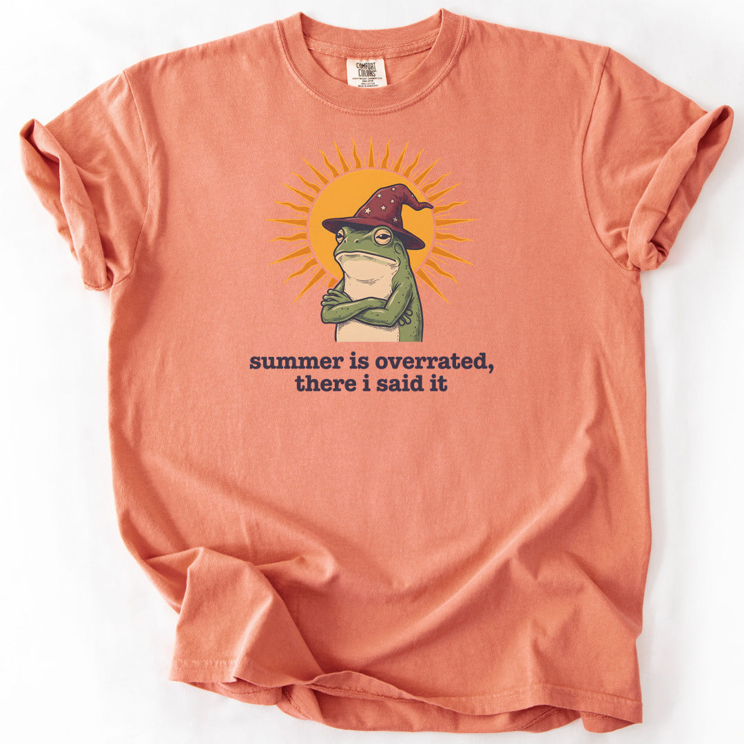 Summer Is Overrated, There I Said It Premium - Terracotta